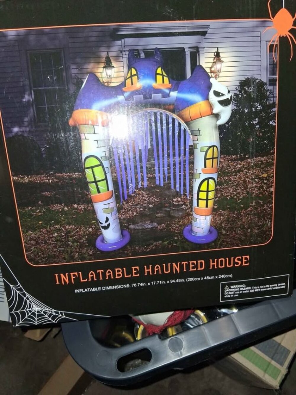 inflatable haunted house
